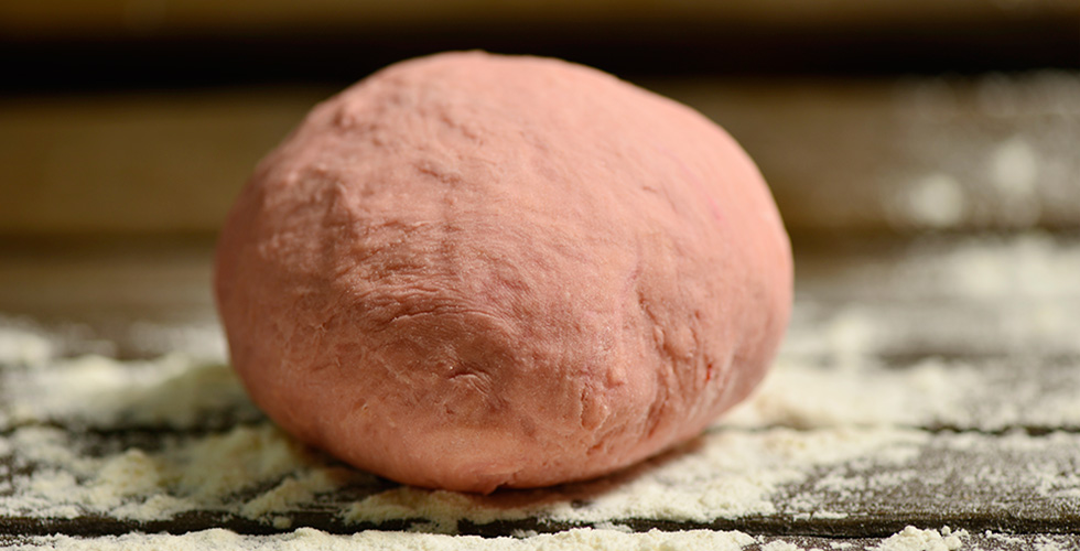 Pink Pasta Dough
