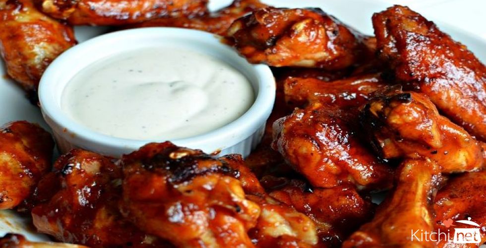 HONEY BARBECUE CHICKEN WINGS